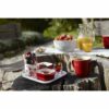 STAUB Ceramique 5 Piece Ceramic Appetiser Set, Cherry - Image 4