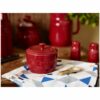 STAUB Ceramique 8 cm Ceramic Salt Crock, Cherry - Image 2