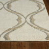8' X 11' Ivory Moroccan Indoor Outdoor Area Rug - Image 5