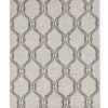 8' X 11' Ivory Moroccan Indoor Outdoor Area Rug - Image 2