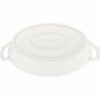 STAUB Ceramique Ceramic Special Shape Bakeware, Matte-White - Image 2