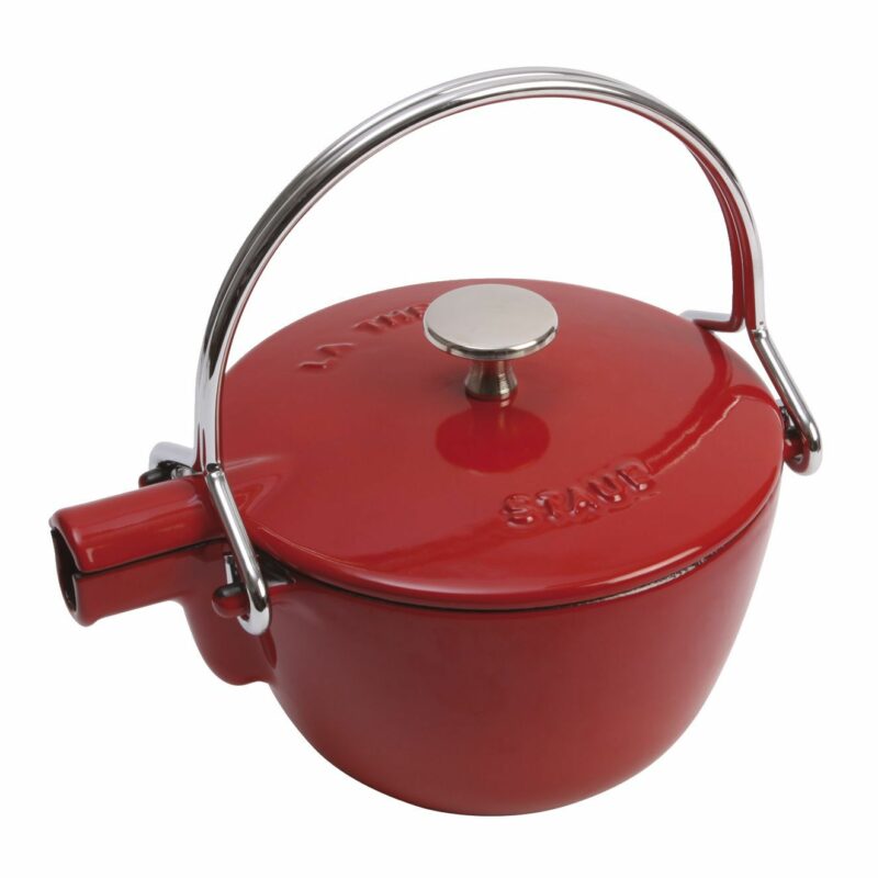 STAUB Specialities 1.1 L Tea Pot, Cherry - Image 3