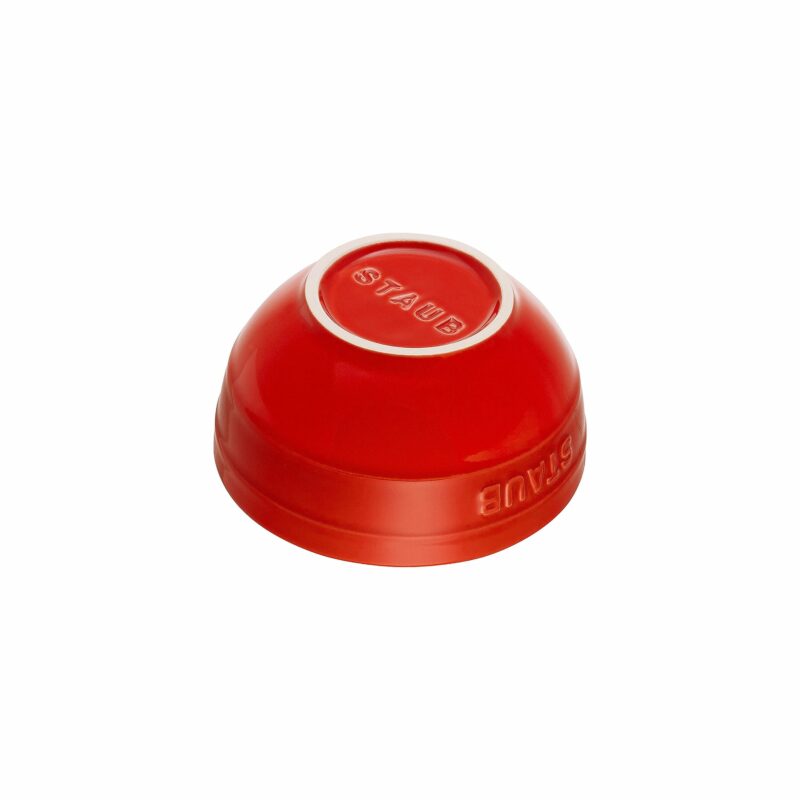 STAUB Ceramique 12 cm Ceramic Round Bowl, Cherry - Image 2