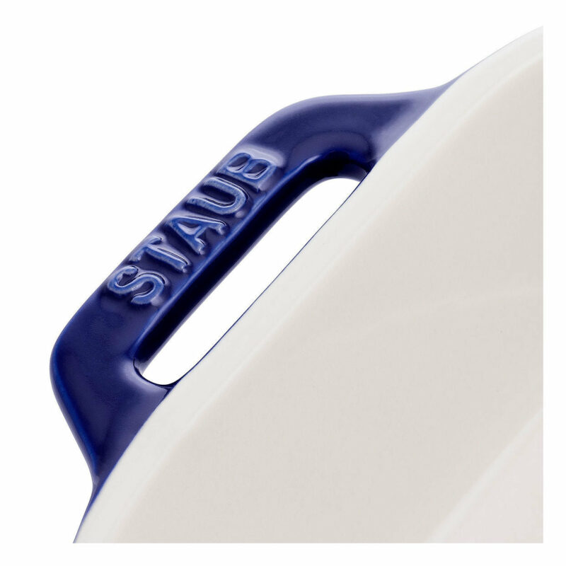 STAUB Ceramique 1 L Ceramic Rectangular Oven Dish, Dark-Blue - Image 2