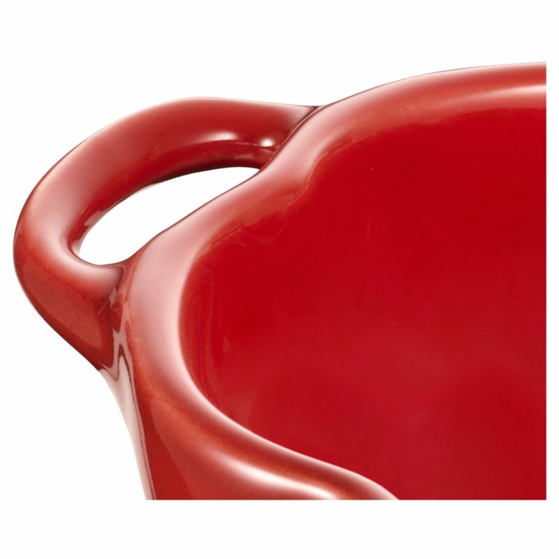 STAUB Ceramique 500 mL Ceramic Tomato Cocotte, Cherry - Image 3